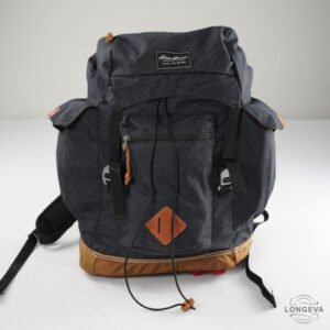 MOCHILA EDDIE BAUER  GRIS/CAFÉ LISA