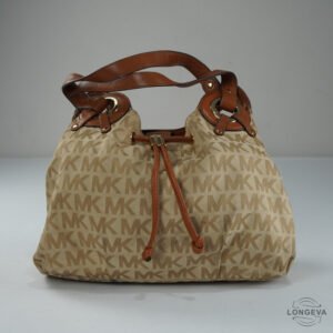 BOLSA MICHAEL KORS  BEIGE LOGO