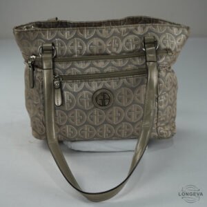 BOLSA GIANI BERNINI  GRIS LOGO