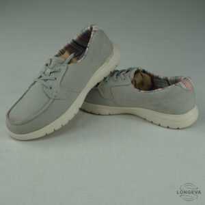 TENIS SKECHERS 25.5 CM GRIS/BLANCO ON THE GO
