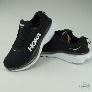 TENIS HOKA 29.5 CM NEGRO/BLANCO BONDI 8
