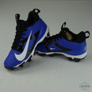 TACHONES NIKE 25.5 CM AZUL/BLANCO APLHA MENACE 4