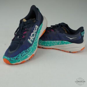 TENIS HOKA 25 CM AZUL/BLANCO TRAIL RUNNING