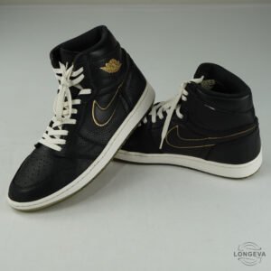 TENIS NIKE 31 CM NEGRO/BLANCO 1 RETRO CITY OF FLIGHT