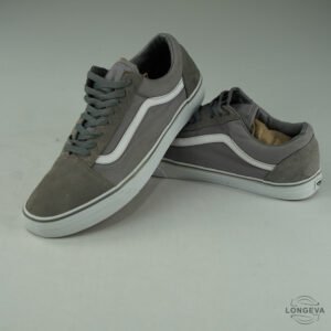 TENIS VANS 31 CM GRIS/BLANCO OLD SKOOL