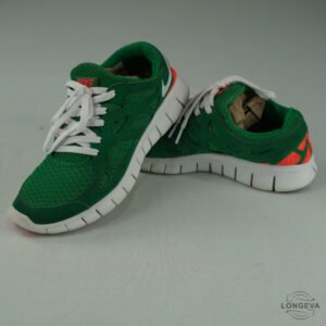 TENIS NIKE 26 CM VERDE/BLANCO FREE RUN 2