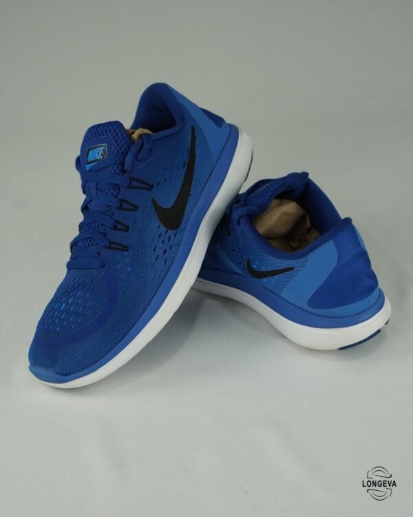 TENIS NIKE 25 CM AZUL/NEGRO FLEX 2017 RUN