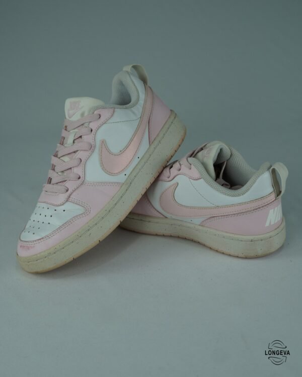 TENIS NIKE 23 CM BLANCO/ROSA COURT BOROUGH LOW