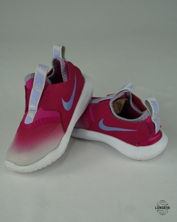 TENIS NIKE 15 CM ROSA/LILA FLEX RUNNER TD