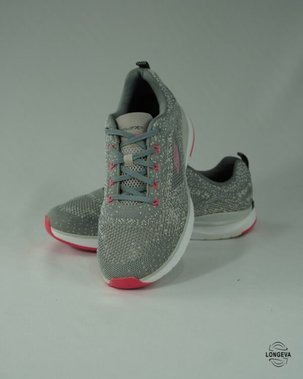 TENIS SKECHERS 27 CM GRIS/ROSA LITE-WEIGHT