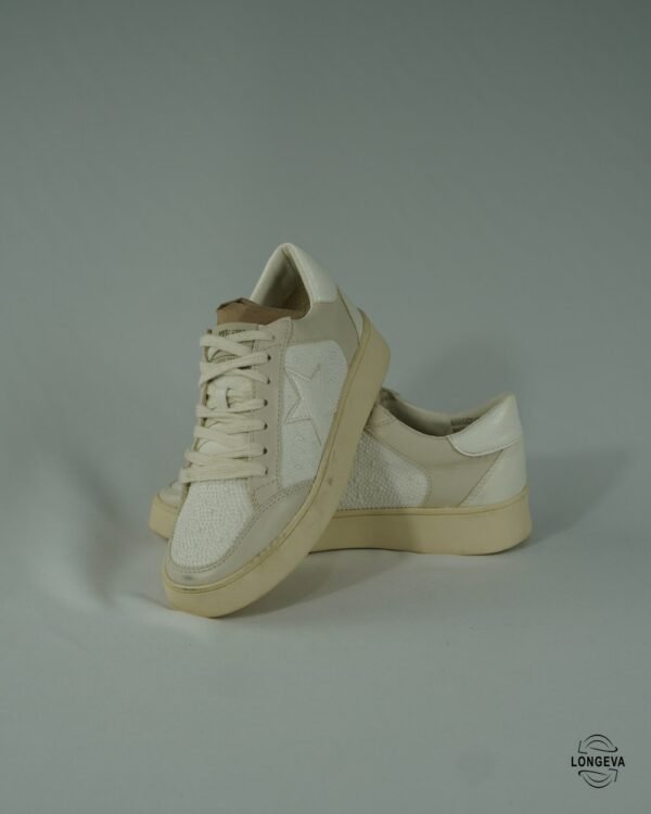 TENIS MI,IM 23.5 CM BEIGE/BLANCO CASUAL