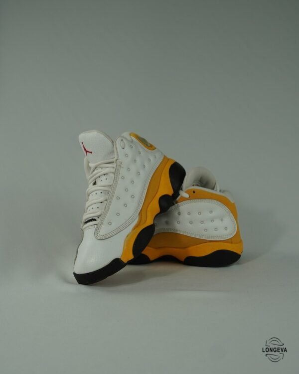 TENIS JORDAN 20 CM BLANCO/AMARILLO NIKE AIR JORDAN 13