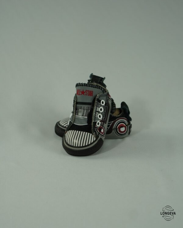 TENIS CONVERSE 11 CM GRIS/NEGRO CHUCK TAYLOR ALL STAR