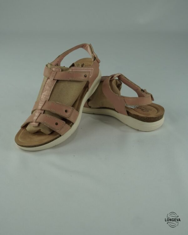 SANDALIAS CLARKS 26 CM ROSA/BLANCO CASUAL