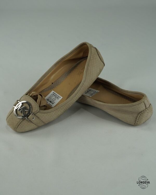 ZAPATOS MICHAEL KORS 26.5 CM BEIGE ANIMAL PRINT