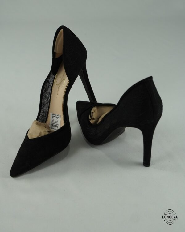 TACONES JESSICA SIMPSON 26.5 CM NEGRO LISA