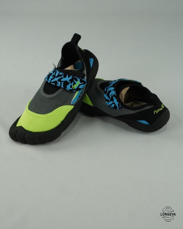 SANDALIAS NEWTZ 22.5 CM GRIS/VERDE LISA