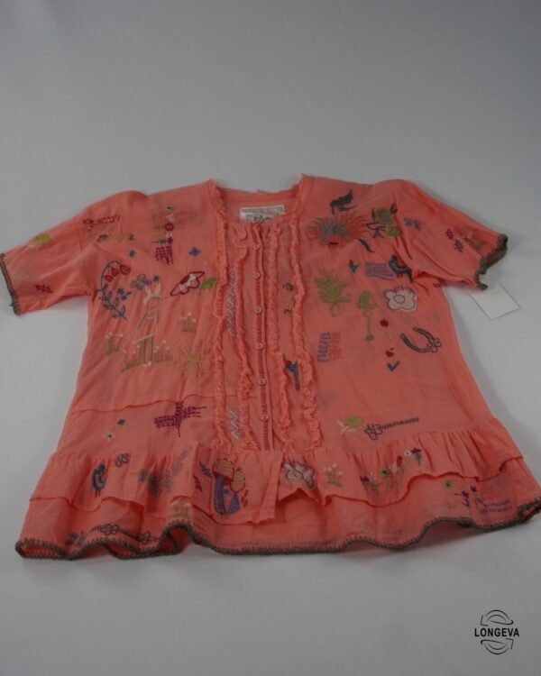 BLUSA JOHNY WAS | ROSA | 2XS