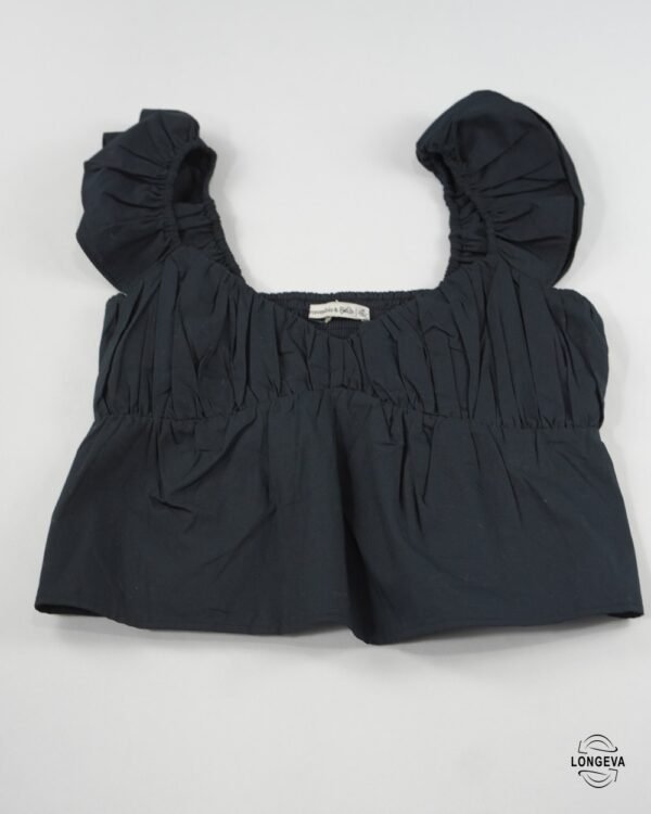 BLUSA ABERCROMBIE | NEGRO | M