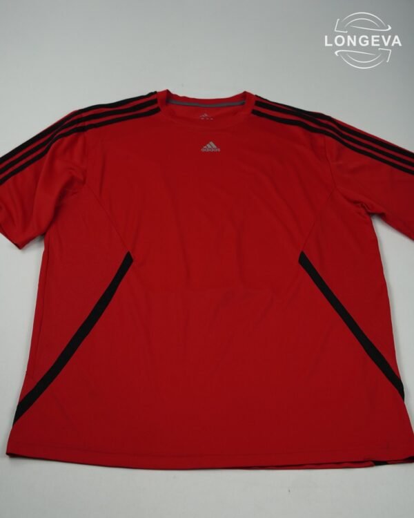 PLAYERA ADIDAS XL ROJO LISA