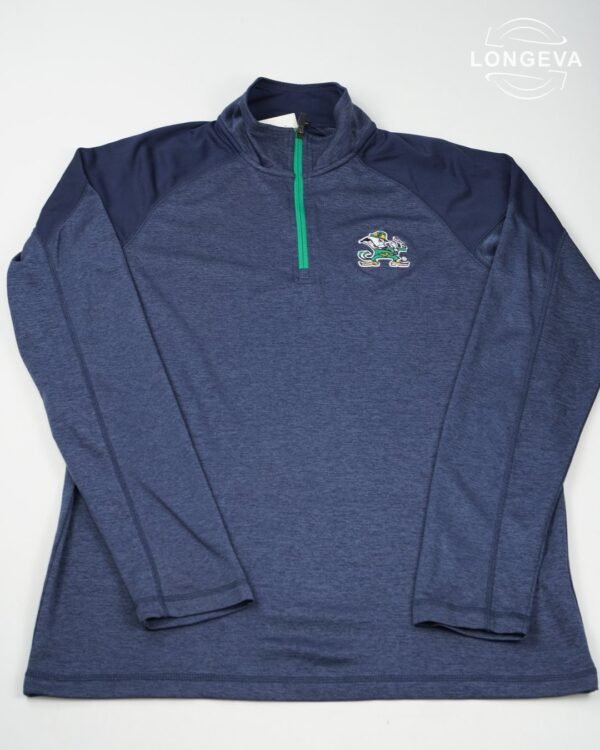 SUDADERA CHAMPION L AZUL LISA