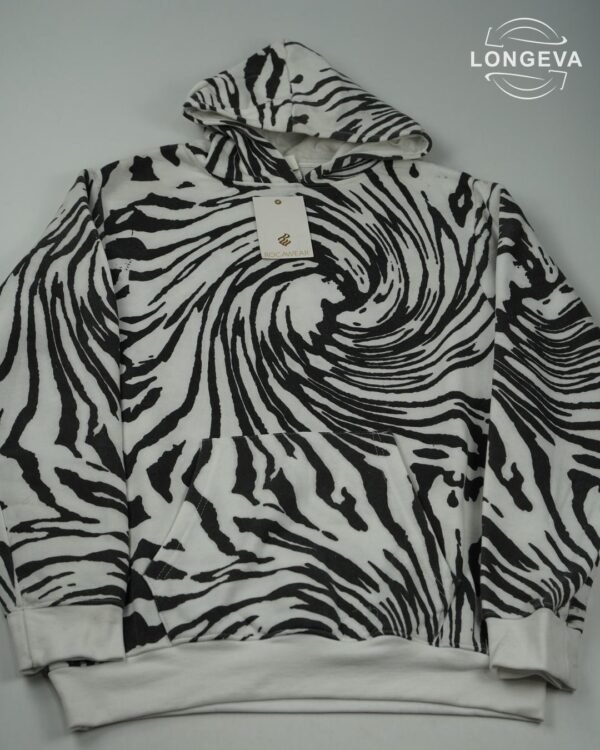 SUDADERA ROCAWEAR L BLANCO MONOGRAMA