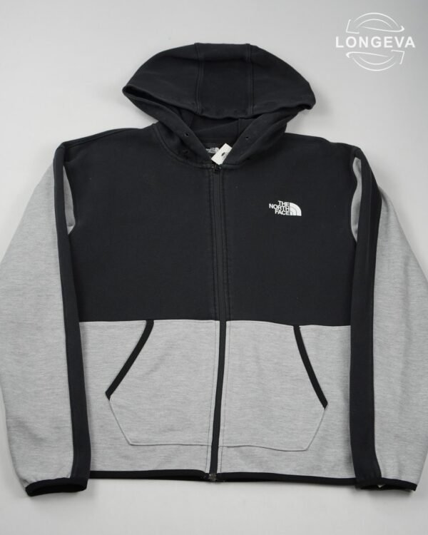 SUDADERA THE NORTH FACE S GRIS LISA