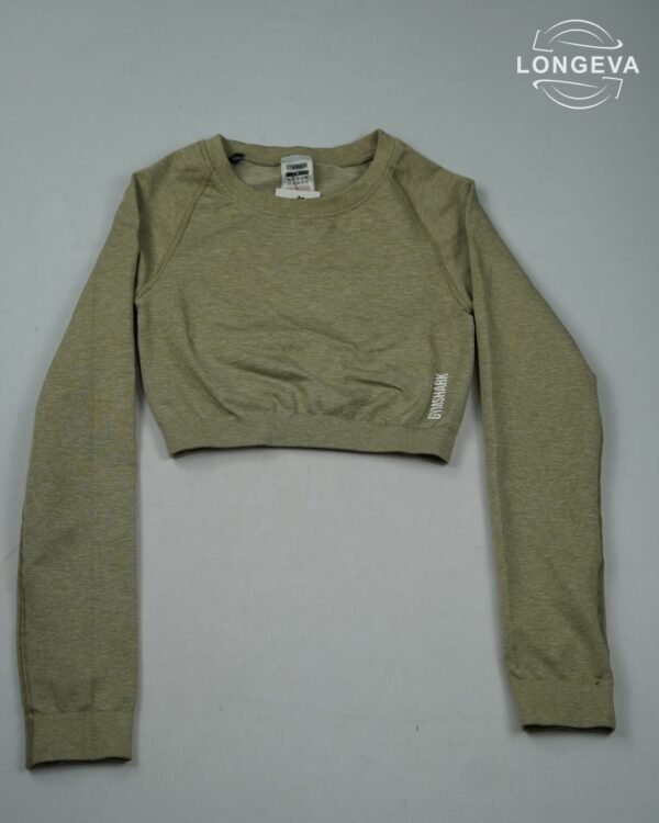 BLUSA GYMSHARK S BEIGE JASPEADA