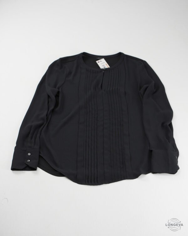 BLUSA ANN TAYLOR M NEGRO LISA