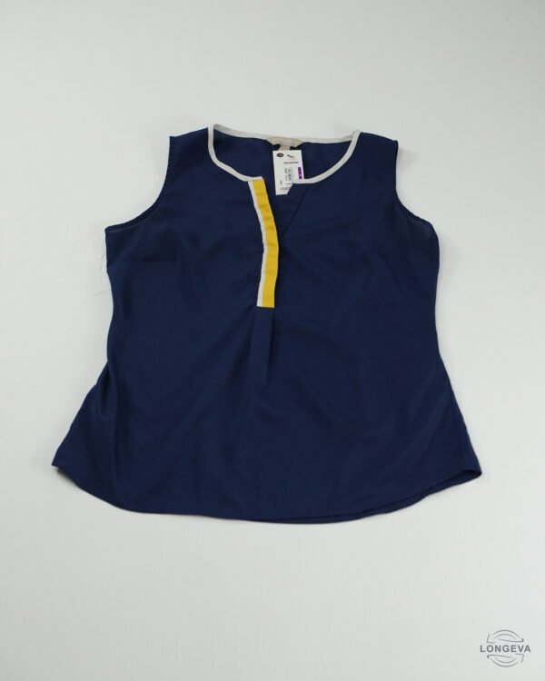 BLUSA BANANA REPUBLIC S AZUL LISA