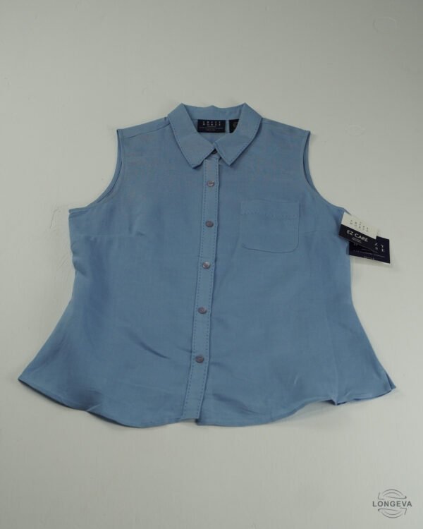 BLUSA LIZ CLAIBORNE L AZUL LISA
