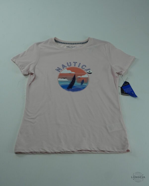 BLUSA NAUTICA M ROSA LOGO