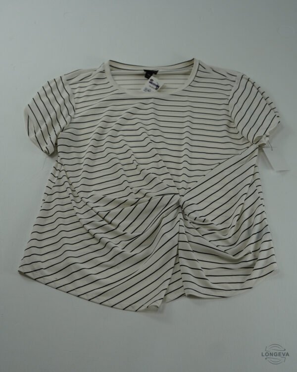 BLUSA WORTHINGTON 2XL BLANCO RAYAS