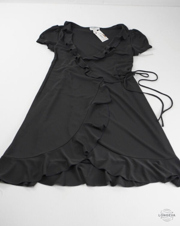 VESTIDO LOFT 6 NEGRO LISA