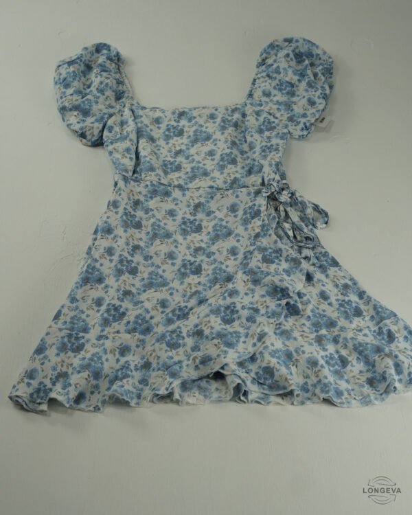 VESTIDO TRIXXI M AZUL FLORES