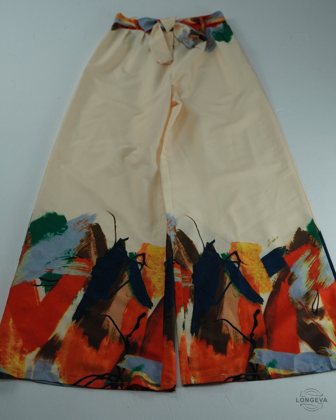 PANTALON CASUAL MISS AVENUE S BEIGE MONOGRAMA