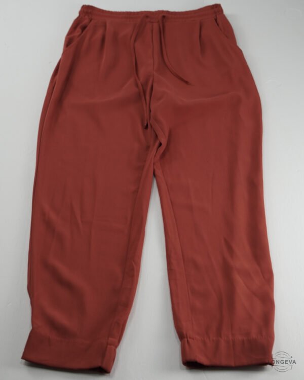PANTALON CASUAL MELLODAY L NARANJA LISA