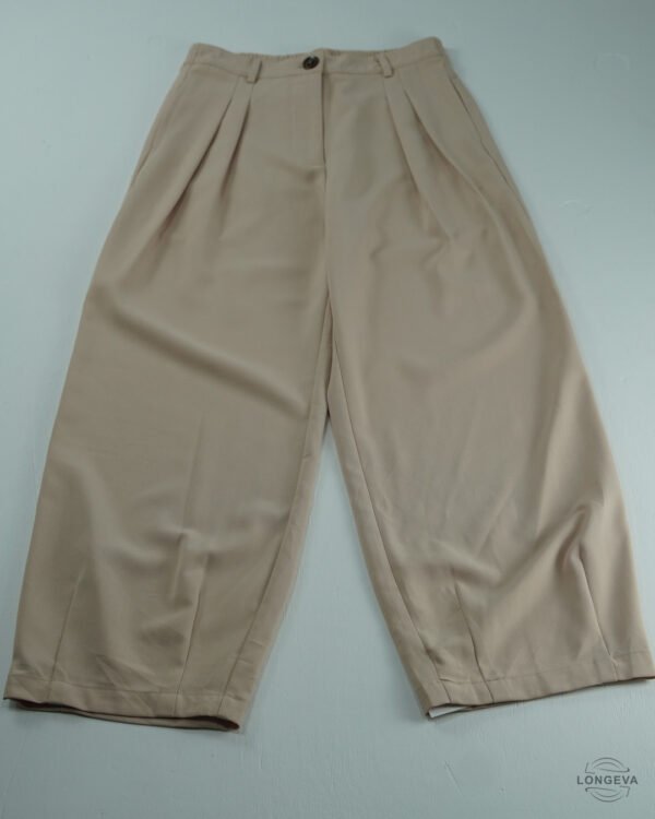 PANTALON CASUAL LISTICLE M BEIGE LISA