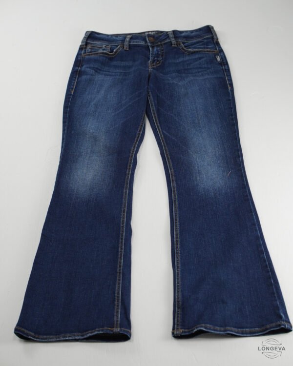 PANTALON MEZCLILLA SILVER 29X31 AZUL LISA