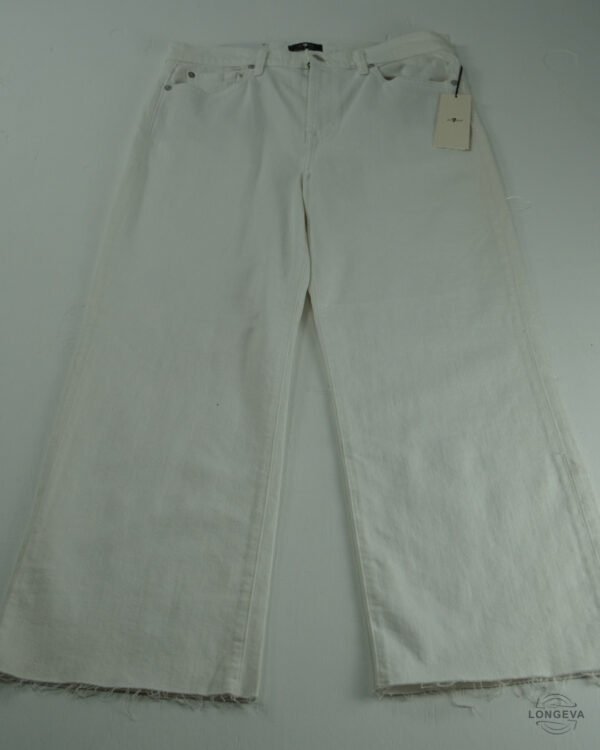 PANTALON MEZCLILLA 7 FOR ALL MANKIND 30 BLANCO LISA
