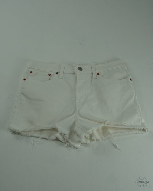 SHORT LEVIS 29 BLANCO MEZCLILLA