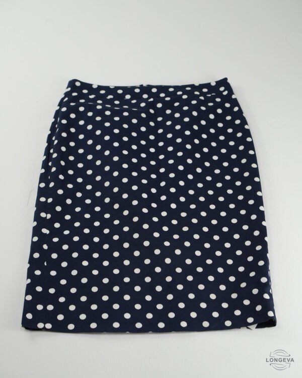FALDA J.CREW 4 AZUL LUNARES