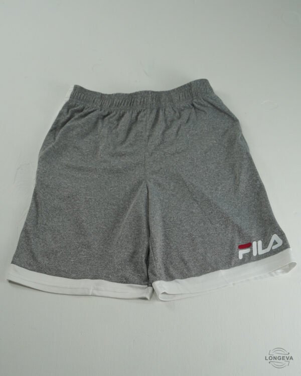 SHORT FILA L GRIS LISA