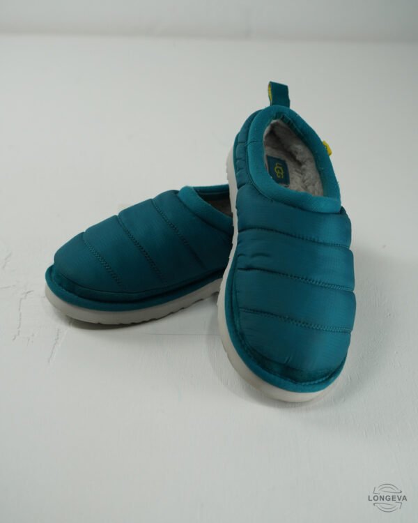 PANTUFLAS UGG 27 CM VERDE AFELPADO