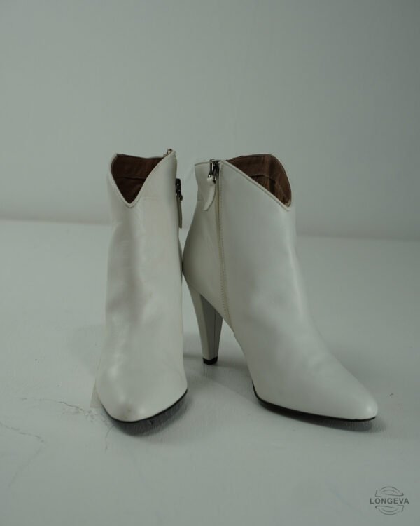 BOTAS HALOGEN 25.5 CM BLANCO LISA