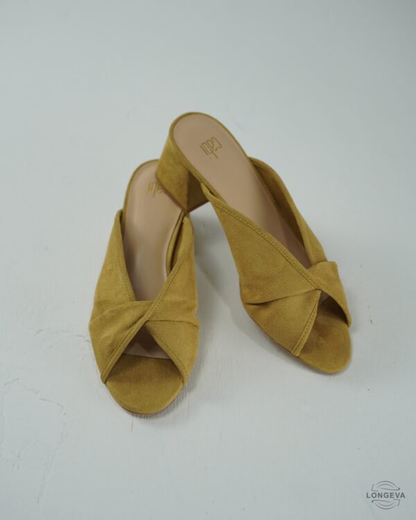 TACONES CABI 26.5 CM VERDE GAMUZA