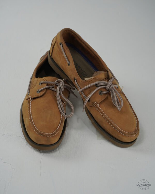 ZAPATOS SPERRY 27.5 CM CAFE GAMUZA