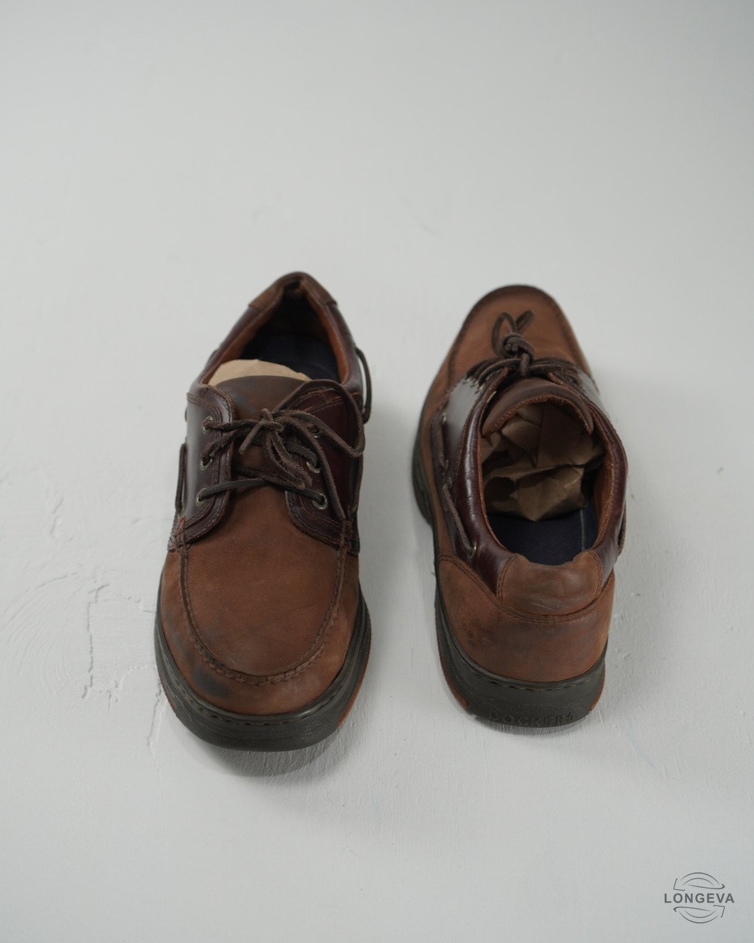 ZAPATOS DOCKERS 30 CM CAFE PIEL - Image 2
