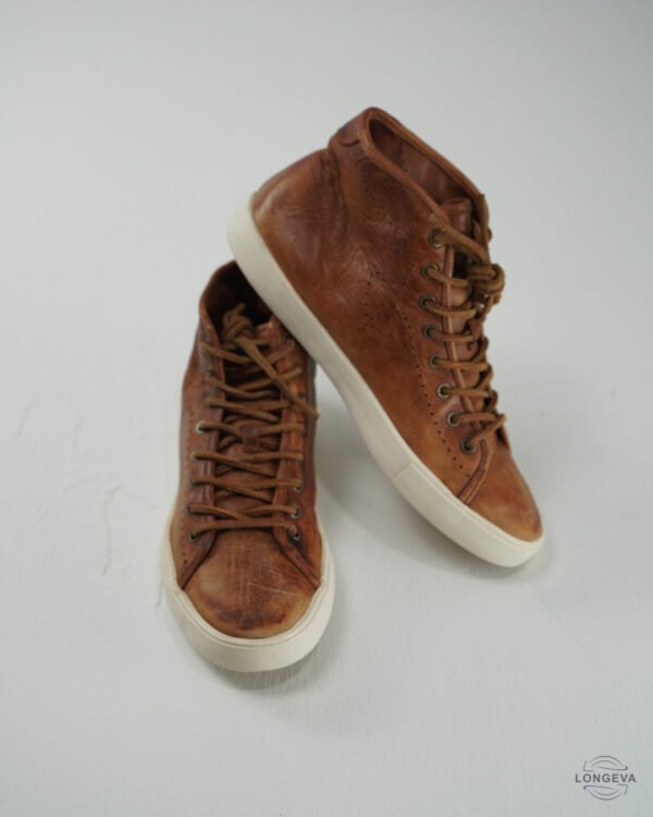 ZAPATOS FRYE 27.5 CM CAFE PIEL
