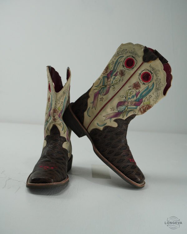BOTAS ARIAT 26 CM ROSA RODEOBABY ROCKER